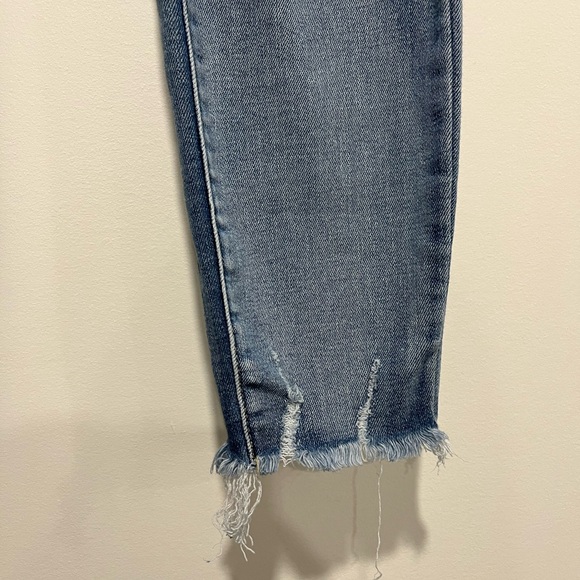 Judy Blue High Rise Distressed Blue Jeans - Picture 6 of 8